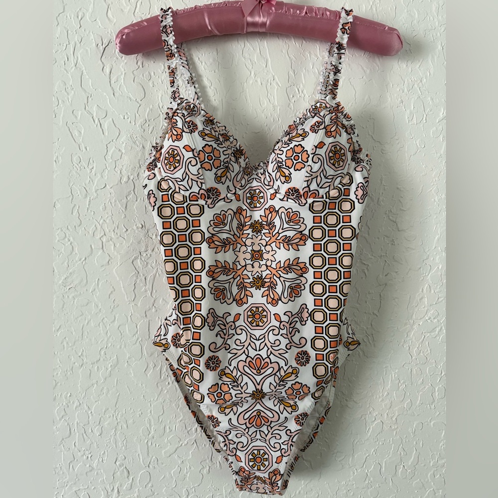 Tory Burch Hicks Garden One-piece Floral Swimsuit